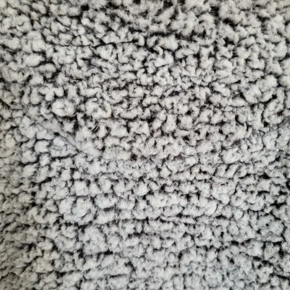 Thread and Supply Sherpa Fleece Quarter Zip Pullover Gray Womens Small - Picture 10 of 13